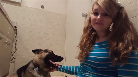 girl gets fucked by dog porn|Teen girl moans while she gets fucked by her dog!